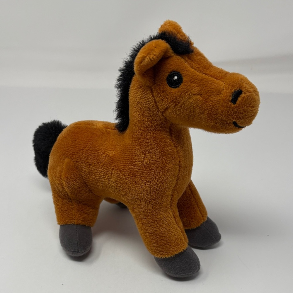 MELISSA & DOUG: Brown Horse Pony Plush Stuffed Animal 8” Tall